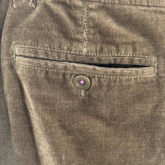 Lilly Pulitzer Brown Stretch Corduroy A-Line Skirt Size 14 Zip/Hook Closure - Picture 8 of 11